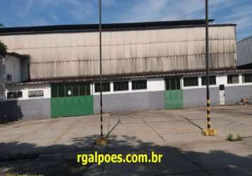 Barracão / galpão / depósito com 10 salas para alugar na dutra, distrito industrial, queimados por r$ 35.000