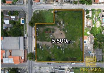 Terreno à venda, 5.500 m² por r$ 5.400.000 - laranjal - são gonçalo/rj