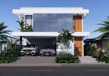 Excelente casa com arquitetura moderna em condomínio fechado por r$ 1.890.000,00