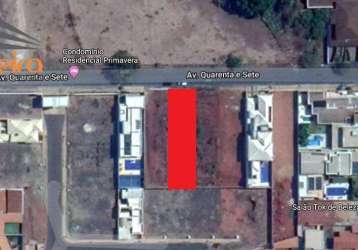 Terreno à venda, 495 m² por r$ 290.000 - centro - barretos/sp