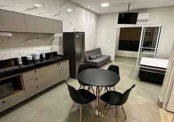 Apto studio com mobília de 1 dormitório para alugar, 35 m² - américa - barretos/sp