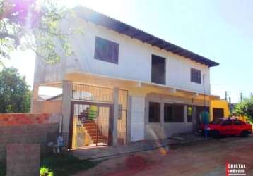 Casa 2 dormitórios com 1 vaga para locação no bairro camaquã - s106