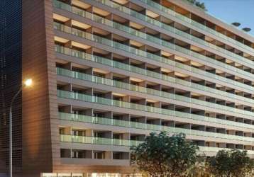 Apartamento com 1 quarto à venda na avenida octávio mangabeira, 4217, armação, salvador, 30 m2 por r$ 345.000