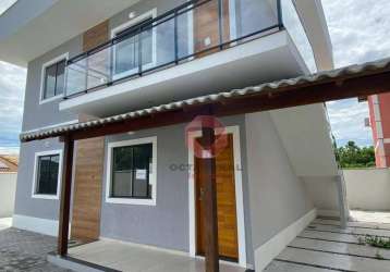 Apartamento com 2 dormitórios à venda, 58 m² por r$ 340.000,00 - itaipuaçu - maricá/rj