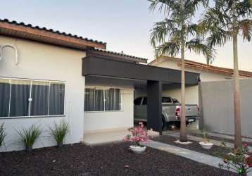 Casa com 2 quartos à venda na projetda 02 n460, 460, residencial buritis, sinop por r$ 550.000