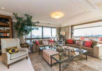 Apartamento com 4 dormitórios à venda, 334 m² por r$ 5.500.000,00 - petrópolis - porto alegre/rs