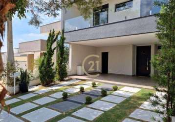 Casa para alugar, 232 m² por r$ 9.147,82/mês - jardim bréscia - indaiatuba/sp