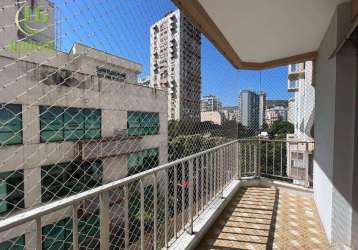 Apartamento com 3 quartos para alugar, 128 m² por r$ 5.033/mês - icaraí - niterói/rj