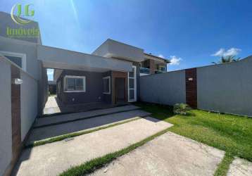 Casa com 3 quartos para alugar, 117 m² por r$ 3.259/mês - jardim atlântico oeste (itaipuaçu) - maricá/rj