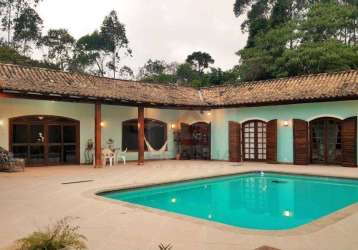 Casa com 3 dormitórios à venda, 570 m² por r$ 1.600.000,00 - chácara italago - itapecerica da serra/sp