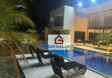 Casa com 5 dormitórios à venda, 850 m² por r$ 9.700.000,00 - granja viana – são paulo ii - cotia/sp