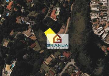 Terreno à venda, 1420 m² por r$ 390.000,00 - granja viana - carapicuíba/sp