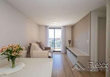 Apartamento com 1 dormitório à venda, 49 m² por r$ 550.000,00 - alto da glória - curitiba/pr
