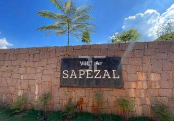 Terreno à venda, 360 m² por r$ 550.000,00 - condomínio villa sapezal - indaiatuba/sp