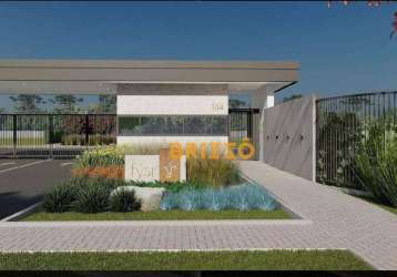 Terreno em condomínio com maravilhosa estrutura à venda, 130 m² por r$ 423.702 - hauer - curitiba/pr