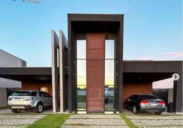 Casa com 3 dormitórios à venda, 285 m² por r$ 2.025.000,00 - aldeias da serra - caçapava/sp