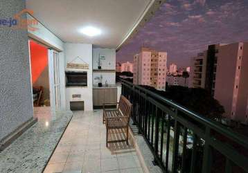 Apartamento com 4 dormitórios à venda, 136 m² por r$ 780.000,00 - centro - taubaté/sp