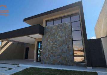 Casa com 3 dormitórios à venda, 150 m² por r$ 895.000,00 - condomínio terras do vale - caçapava/sp