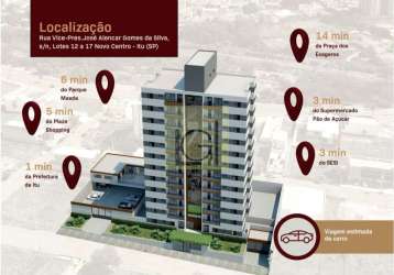 Apartamento com 2 quartos à venda no itu novo centro, itu , 57 m2 por r$ 360.000