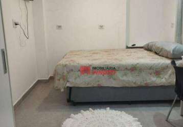 Kitnet com 1 dormitório para alugar, 17 m² por r$ 1.500,00/mês - centro - são bernardo do campo/sp