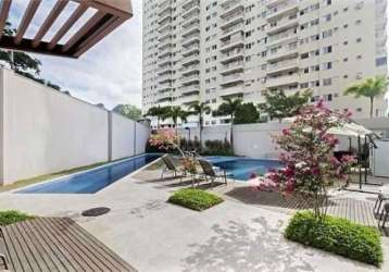 Flat com 1 quarto à venda na rua pedra dourada, jacarepaguá, rio de janeiro por r$ 245.000