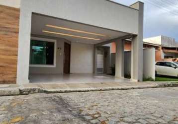 Casa em condomínio fechado com 3 quartos à venda no parque ipê, feira de santana , 152 m2 por r$ 375.000