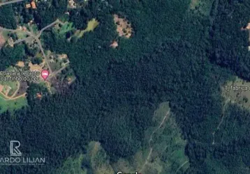 Area rural com 54 hectares e 50 hectares de lavra com autorização para extração de agua mineral