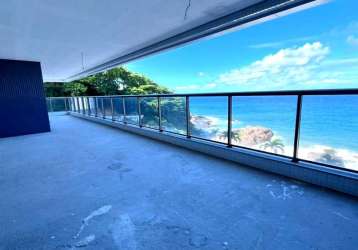4 suítes - 303 m² - varanda - vista mar - quarto de serviço - 4 vagas de garagem