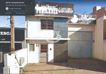 Pavilhão para alugar, 350 m² por r$ 7.966,66/mês - vila regina - cachoeirinha/rs