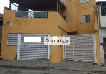 Apartamento com 2 dormitórios à venda, 60 m² por r$ 250.000 - jardim silvana - santo andré/sp