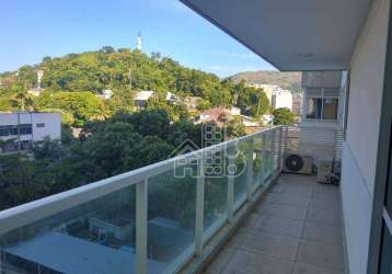 Apartamento à venda, 85 m² por r$ 660.000,00 - santa rosa - niterói/rj