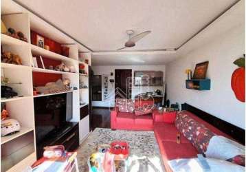 Apartamento com 3 dormitórios à venda, 140 m² por r$ 610.000,00 - icaraí - niterói/rj