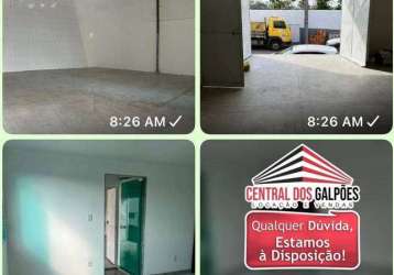 Galpão/depósito/armazém para aluguel possui 400 metros quadrados em barbalho - salvador - ba