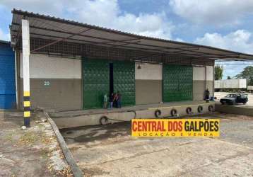 Galpão/depósito/armazém para aluguel possui 500 metros quadrados em dom avelar - salvador - ba