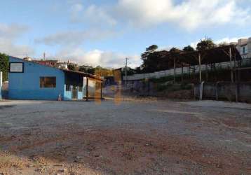 Terreno comercial para alugar na vila brasileira, mogi das cruzes , 1333 m2 por r$ 4.000