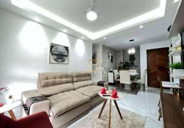 Apartamento com 2 dormitórios à venda, 55 m² por r$ 455.000,00 - santa rosa - niterói/rj