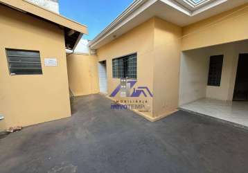 Casa com 3 dormitórios para alugar, 100 m² por r$ 1.100/mês - centro - guararapes/sp