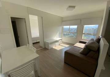 Apartamento com 1 dormitório para alugar, 43 m² por r$ 3.680/mês - melville empresarial ii - barueri/sp