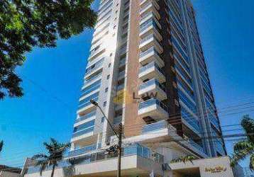 Apartamento com 3 dormitórios à venda, 137 m² por r$ 1.521.500,00 - vila maracanã - foz do iguaçu/pr