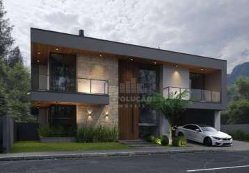 Casa com 3 dormitórios à venda, 263 m² por r$ 3.682.000,00 - pedra branca - palhoça/sc