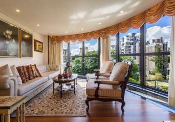 Apartamento com 4 quartos à venda na sete de setembro, 6235, seminário, curitiba por r$ 1.900.000