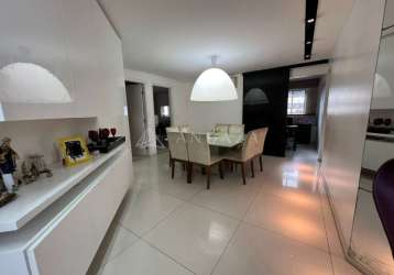 Apartamento com 4 quartos à venda na rua general joão saleiro pitão, 1200, ponta verde, maceió, 164 m2 por r$ 1.600.000