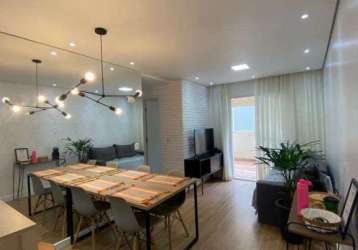 Apartamento com 2 quartos à venda na rua jerônimo mariano, vila cintra, mogi das cruzes, 56 m2 por r$ 275.000