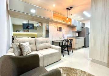 Apartamento à venda metropolitan sidney smart style, 37 m², mobiliado, no bairro jardim goiás - goiânia/go