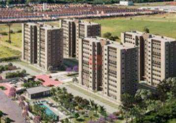 Apartamento com 2 dormitórios à venda, 45 m² por r$ 200.000,00 - central parque - cachoeirinha/rs