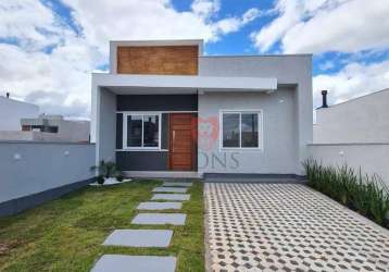 Casa à venda, 80 m² por r$ 469.000,00 - reserva bela vista - gravataí/rs