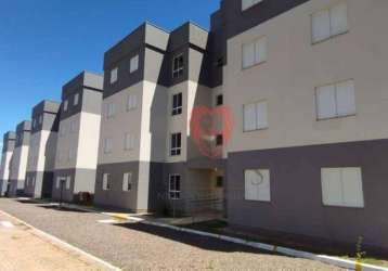 Apartamento com 2 dormitórios para alugar, 50 m² por r$ 900,00/mês - santa cruz - gravataí/rs