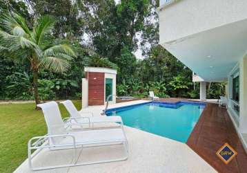 Casa com 5 dormitórios à venda, 380 m² por r$ 5.500.000,00 - riviera módulo 28 - bertioga/sp