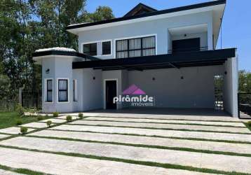 Casa com 4 dormitórios à venda, 420 m² por r$ 2.950.000,00 - tapanhão - jambeiro/sp