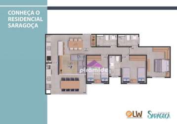 Apartamento com 3 dormitórios à venda, 94 m² por r$ 499.387,00 - sumaré - caraguatatuba/sp